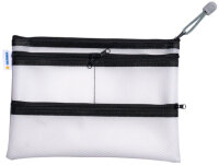 HERMA Reissverschlusstasche "Multibag", DIN A5, schwarz