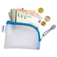 HERMA Pochette à fermeture à zip Mesh Bags, A7, jaune