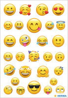 HERMA Autocollants DECOR Lovely Emojis