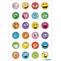 HERMA Autocollants DECOR Happy Face
