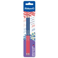 Pelikan Silbentrennstift dünn, rot blau, 2er...