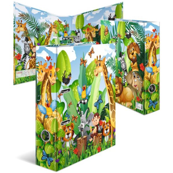 HERMA Classeur à motif pour école maternelle Carte du monde