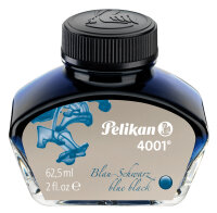 Pelikan Encre 4001 dans un flacon en verre, bleu-noir