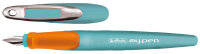 herlitz Stylo plume my.pen, plume: M, turquoise/orange