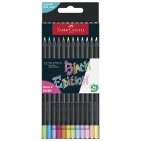 FABER-CASTELL Crayon de couleur Black Edition,...