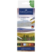 FABER-CASTELL Marqueur aquarelle GOLDFABER, étui...