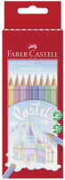 FABER-CASTELL Crayons de couleur COLOUR PASTELL,...
