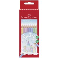 FABER-CASTELL Buntstifte COLOUR PASTELL, 10er Kartonetui