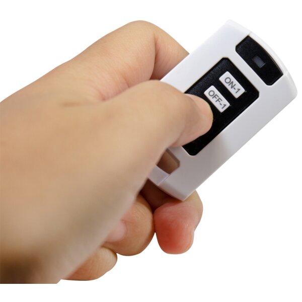 LogiLink Steckdosenleiste, 5-fach, mit Fernbedienung, weiss