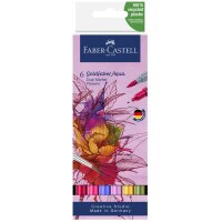 FABER-CASTELL Marqueur aquarelle GOLDFABER, étui...