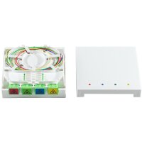 LogiLink Boîte dépissure FTTH, 4x SC/APC,...