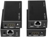 LogiLink HDMI Extender Set über LAN, POC IR, 60 m, schwarz