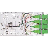 LogiLink Boîte dépissure FTTH, 4x SC/APC,...