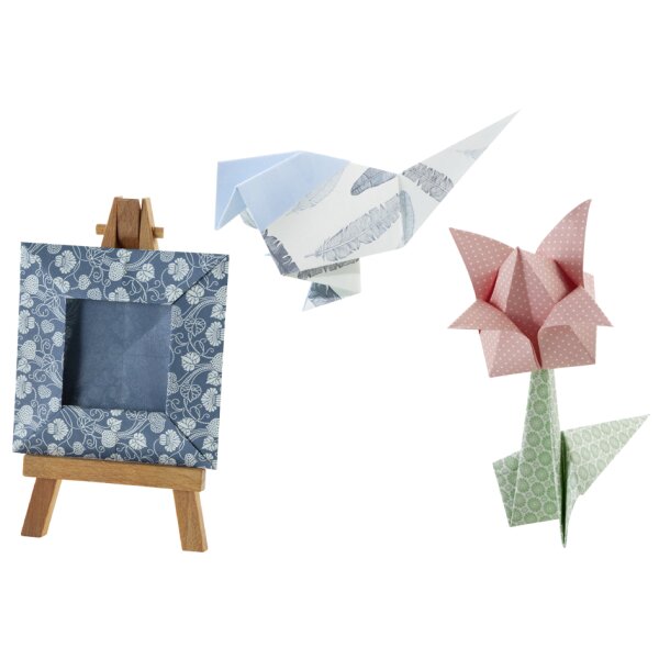 folia Papier à plier Nostalgia, 150 x 150 mm, 50 feuilles