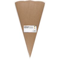 folia Kraftkarton-Schultüten-Zuschnitt, 6-eckig,...