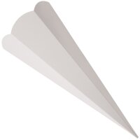folia Schultüten-Zuschnitt, 6-eckig, 680 mm, weiss
