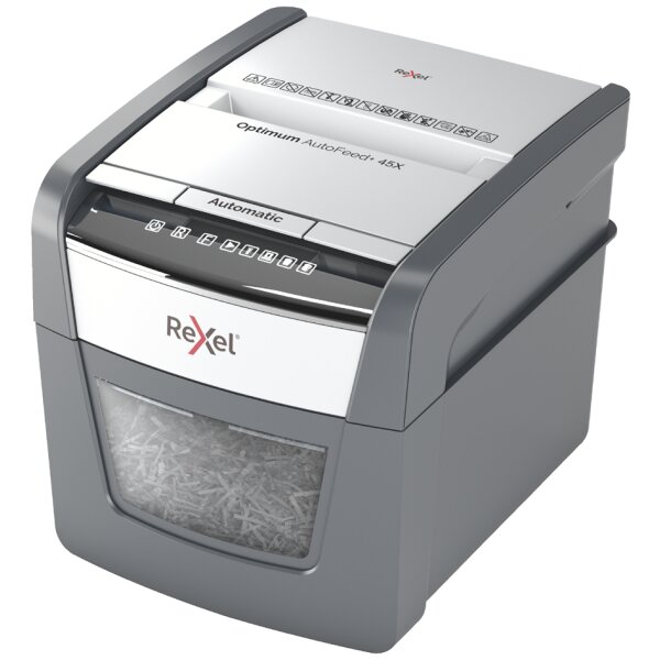 Destructeur De Documents Rexel AutoFeed+ 130X - 130 Feuilles - Coupe Croisée - Sécurité P4 - 44L