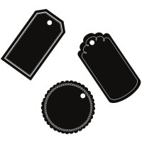 folia Etiquette ardoise à accrocher, stylo inclus,...