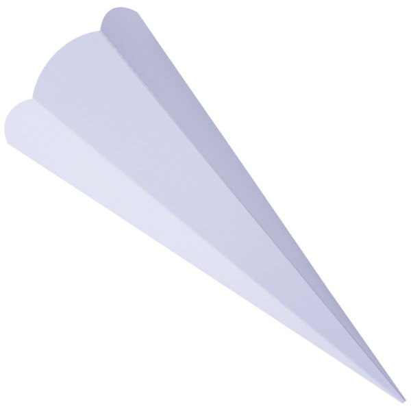 folia Schultüten-Zuschnitt, 6-eckig, 680mm, Regenbogenfarben