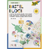 folia Bloc dactivités manuelles Sweet Safari, 240 x 340mm