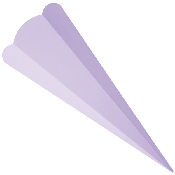 folia Schultüten-Zuschnitt, 6-eckig, 680 mm, rosa