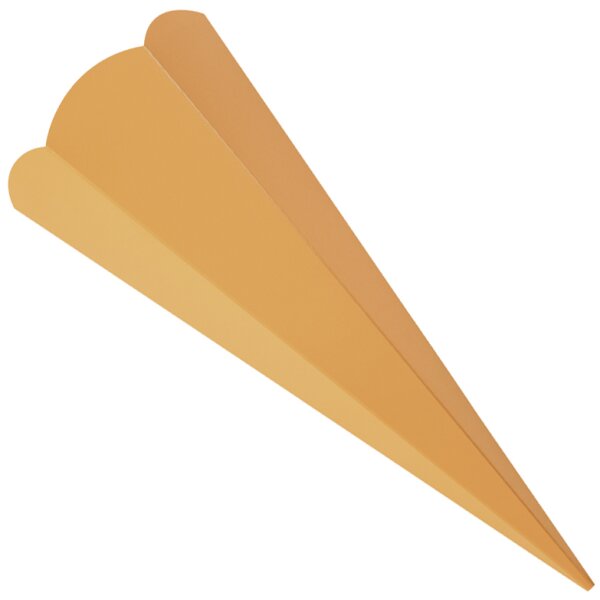 folia Schultüten-Zuschnitt, 6-eckig, 680 mm, rosa