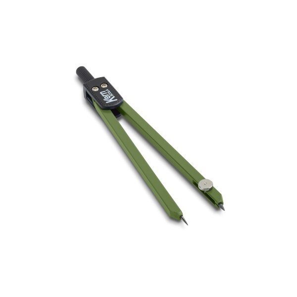 KERN Compas SCOLA pastel 13.5cm 410 300mm, vert