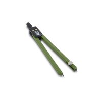 KERN Zirkel SCOLA pastell 13.5cm 410 300mm, erdgrün