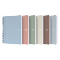 OXFORD Spiralbuch My RecUP A4 400154144 liniert, 90g 90...