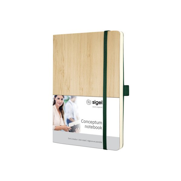 CONCEPTUM Notizbuch bamboo A5 CO671 punktkariert, 194 S., bunt