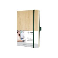CONCEPTUM Notizbuch bamboo A5 CO671 punktkariert, 194 S.,...