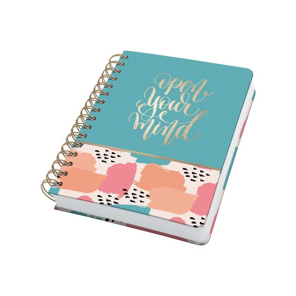 JOLIE Spiral-Notizbuch Brush Marks JN611 punktkariert, 240 S., A5