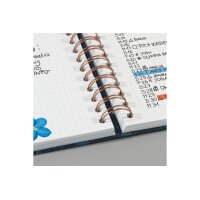 JOLIE Spiral-Notizbuch Brush Marks JN611 punktkariert, 240 S., A5