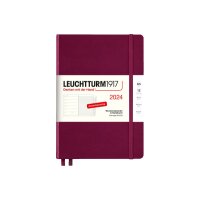 LEUCHTTURM Wochenkalender Medium 2026 44372472 1W/1S port...