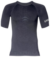 uvex Herren-Kurzarm-Funktionsshirt underwear, schwarz, S