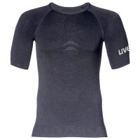 uvex Herren-Kurzarm-Funktionsshirt underwear, schwarz, S