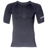 uvex T-shirt à manches courtes pour hommes, M/L, noir