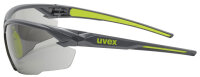 uvex Lunettes de protection suXXeed, oculaires: gris