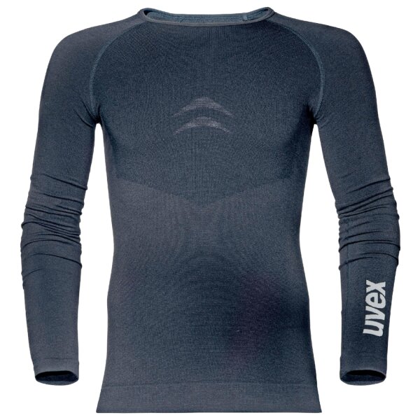 uvex T-shirt à manches longues pour homme, S, noir