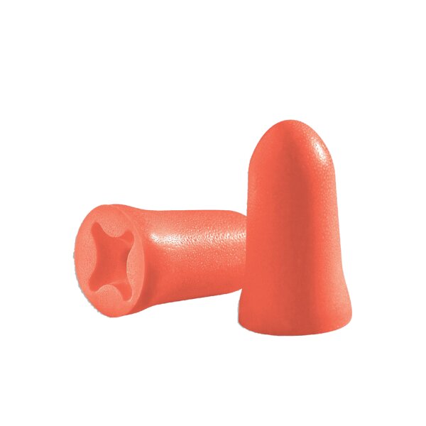 uvex Einweg-Gehörschutzstöpsel com4-fit, orange, Grösse S