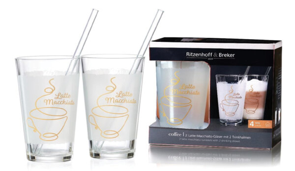 Ritzenhoff & Breker Latte-Macchiato-Set COFFEE