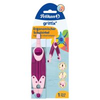 Pelikan Compas scolaire griffix Sweet Berry, boîte...