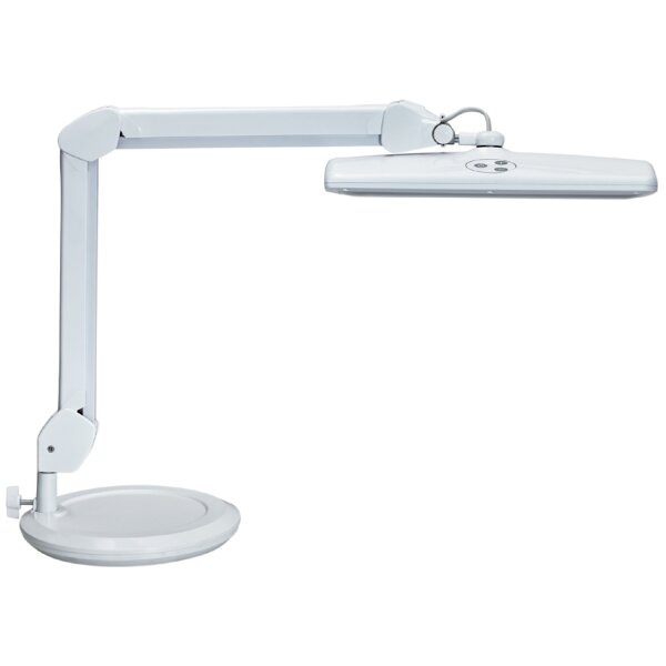 MAUL LED-Arbeitsleuchte MAULintro, Standfuss, dimmbar, weiss