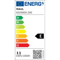 MAUL LED-Arbeitsleuchte MAULintro, Standfuss, dimmbar, weiss