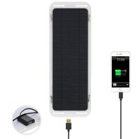 IWH Chargeur de batterie solaire pour voiture 12 V / 5 watts