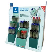 PILOT Stylo bille rétractable B2P Ecoball 10,...