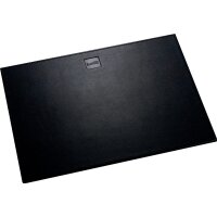 helit Tapis de souris the leather pad, en cuir, noir