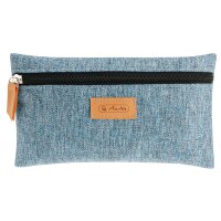 herlitz Trousse plate GREENline, vert chiné