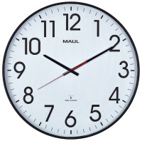 MAUL Horloge murale radiopilotée MAULclimb, diamètre: 470 mm