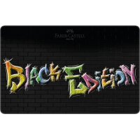 FABER-CASTELL Farbstifte Black Edition 116437 36 Farben,...